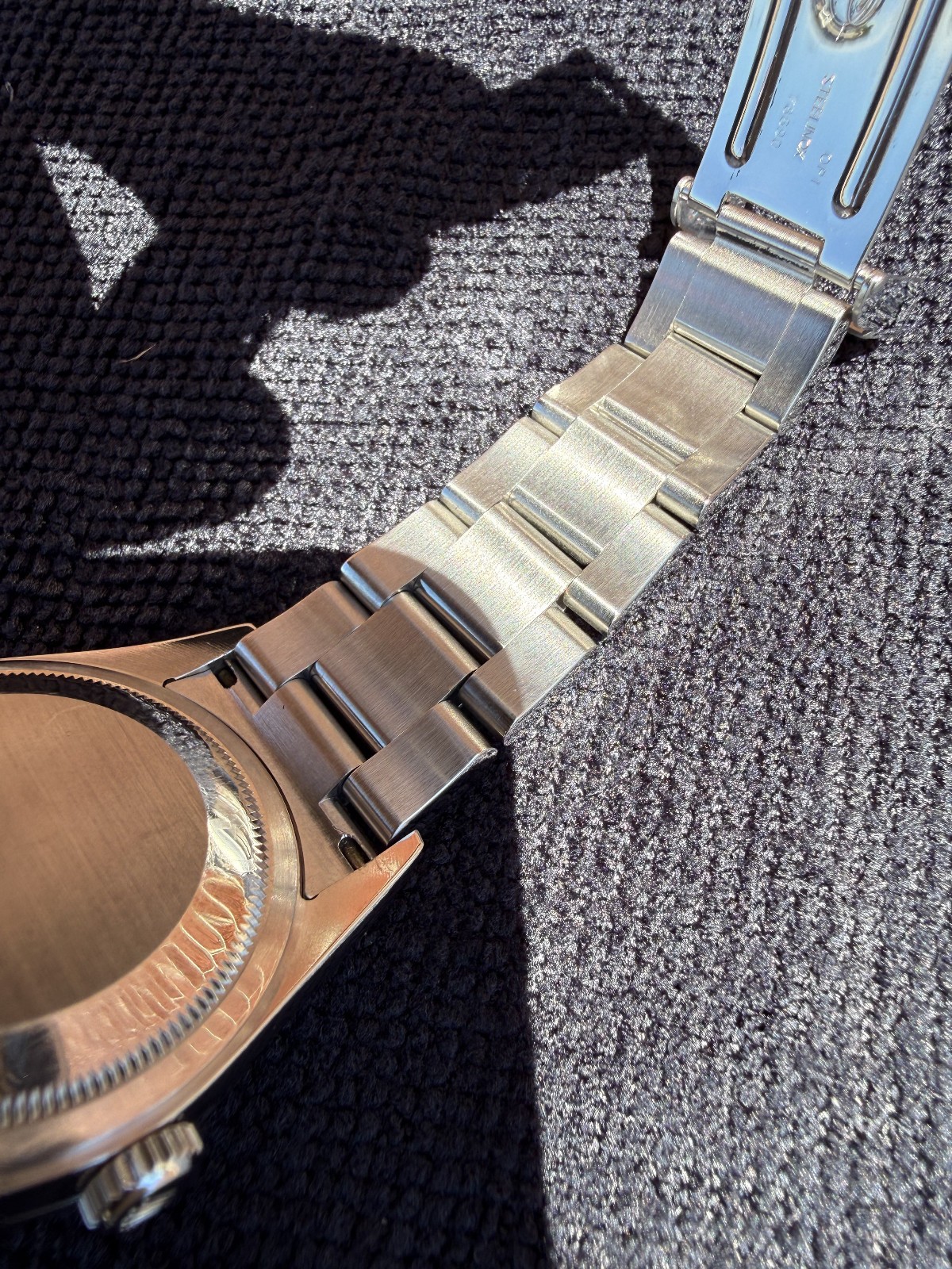 Rolex Explorer 114270 Oyster Bracelet Silver Bezel Classic Mens Watch