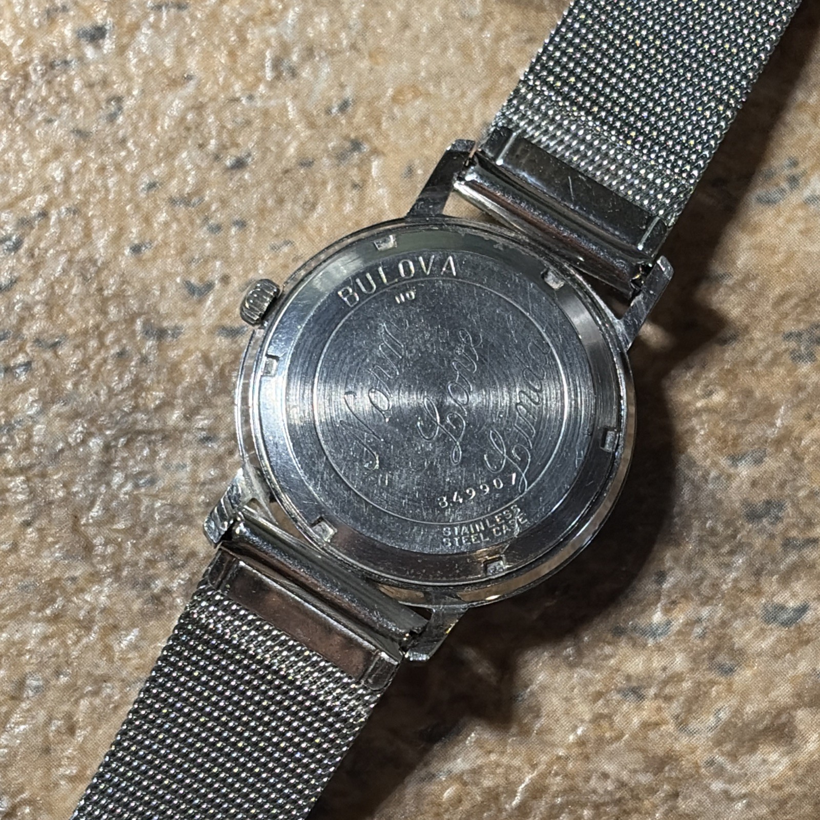 Vtg BULOVA Sea King Men’s Automatic 11 ANACD Watch Date Blue dial (Repair) READ