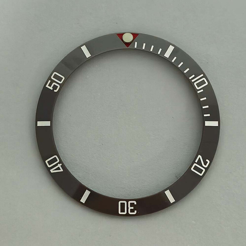 Beveled Outside Diameter 38MM Inside Diameter 30.5MM Ceramic SUB Watch Bezel