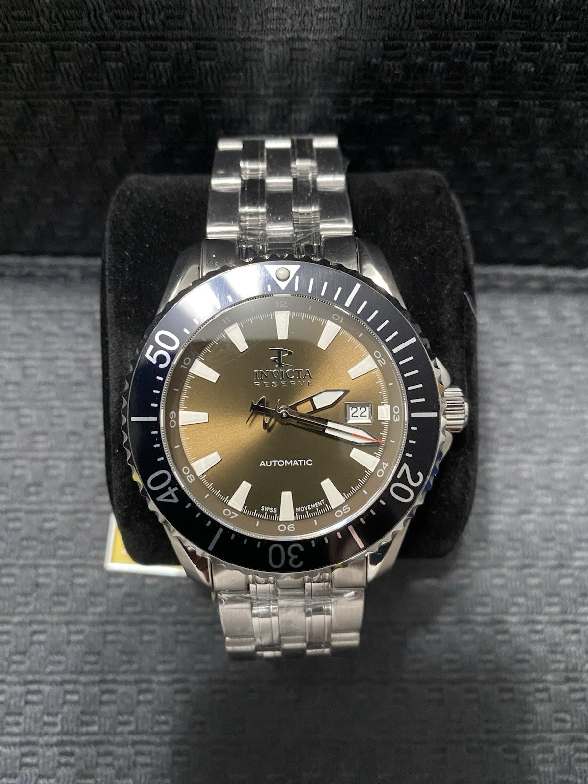Invicta Reserve 44mm Pro Diver Swiss Automatic Limited Edition Watch,Model 49235