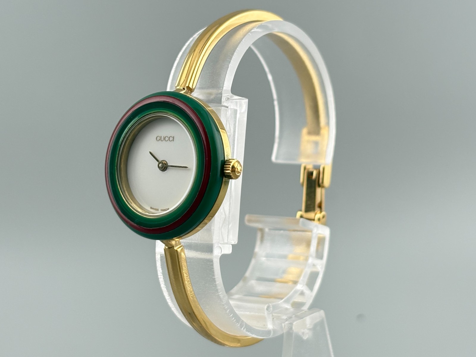 [MINT W/Paper] Gucci Change Bezel 11/12.2 Women Watch Gold 12 Colors
