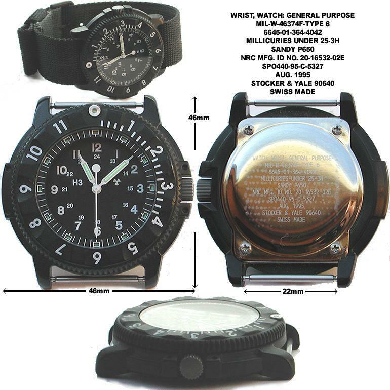 MWC P656PVD Tactical Series | Titanium | GTLS | Quartz | Sapphire Crystal | Date