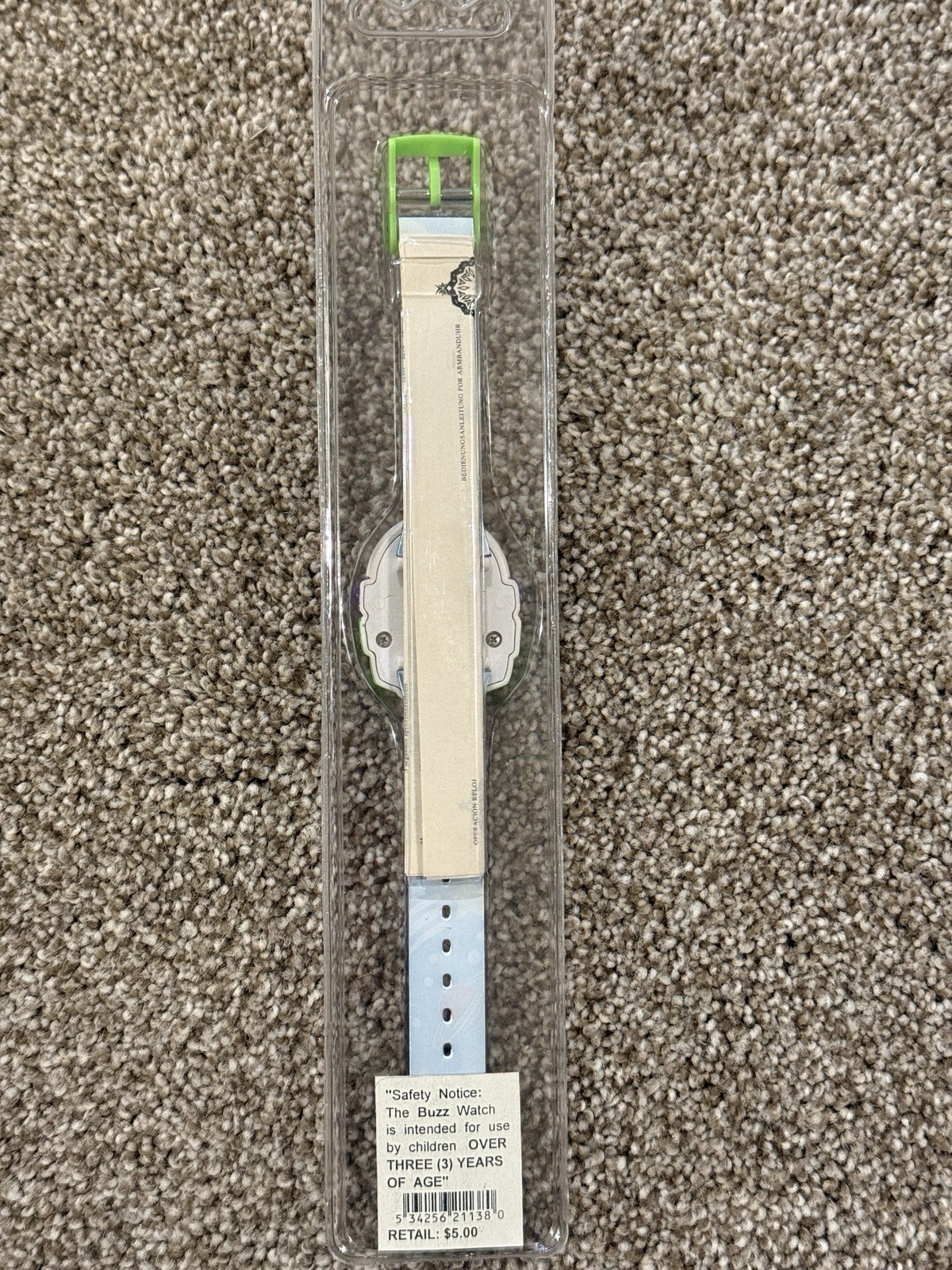 Disney Toy Story Buzz Lightyear Kids Digital Quartz Watch w/ Box