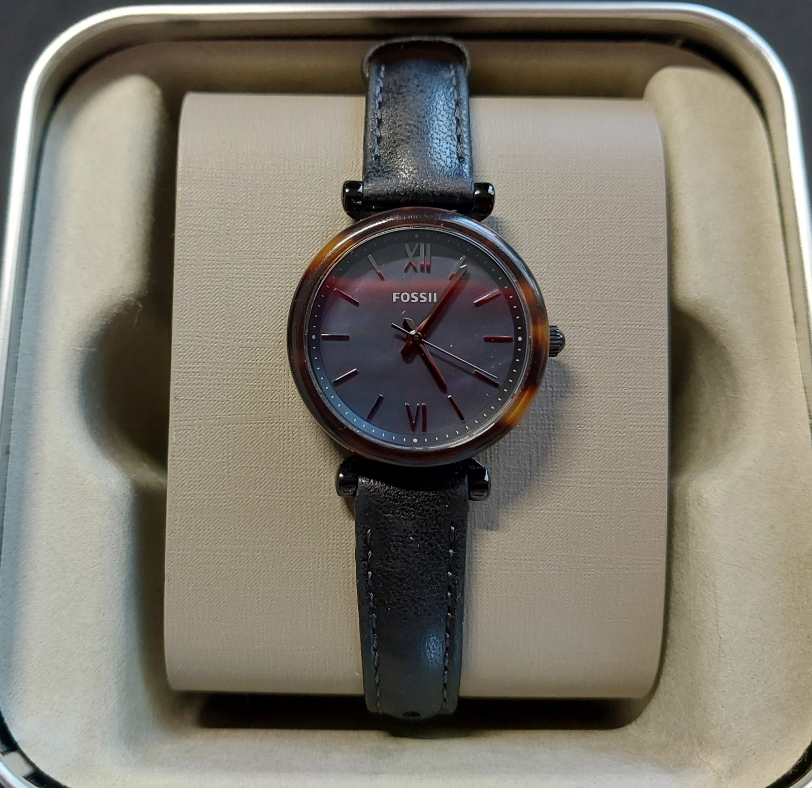 Fossil Carlie, Black ES4700 New Battery