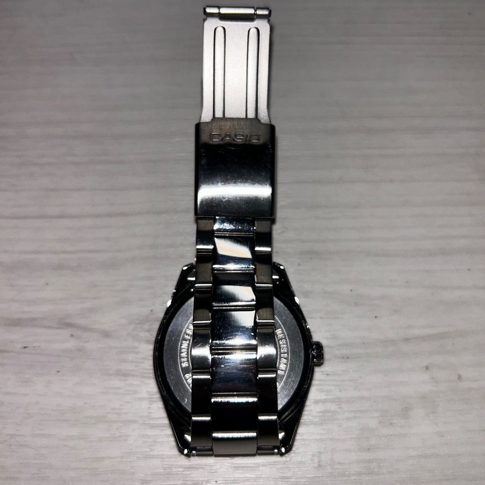 CASIO Standard MTP 1302D 7BJF Analog Metal Watch Silver x White from Japan