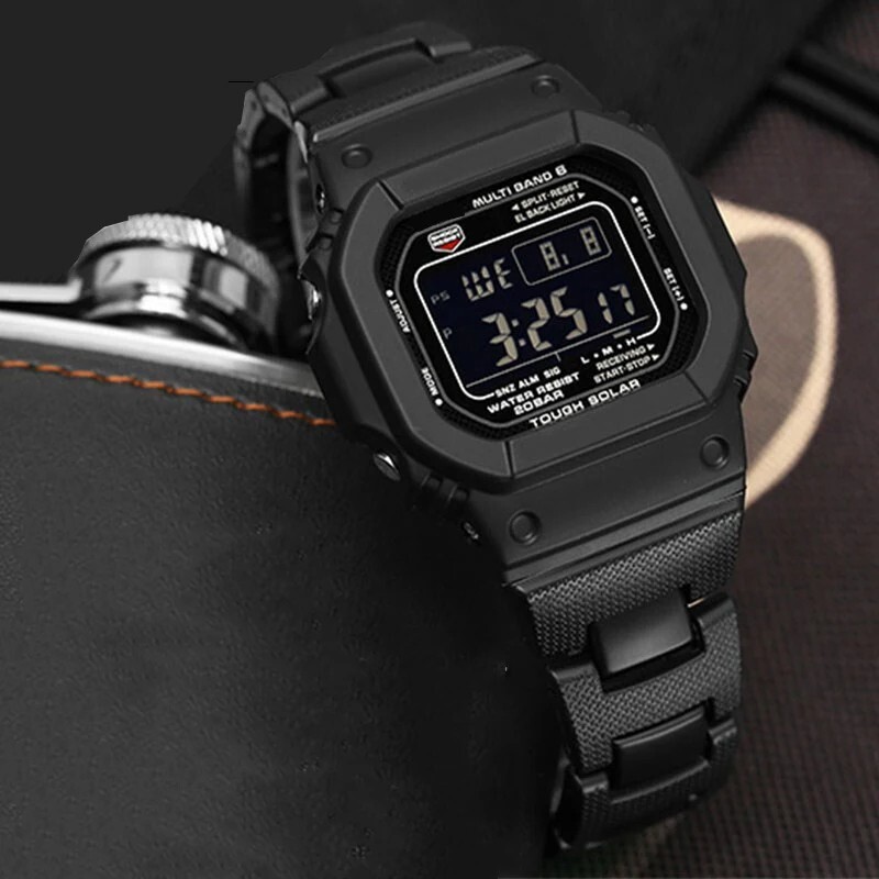 Plastic,Metal, Steel Band For Casio G-SHOCK DW-5600 DW6900 DW9600 ,16mm