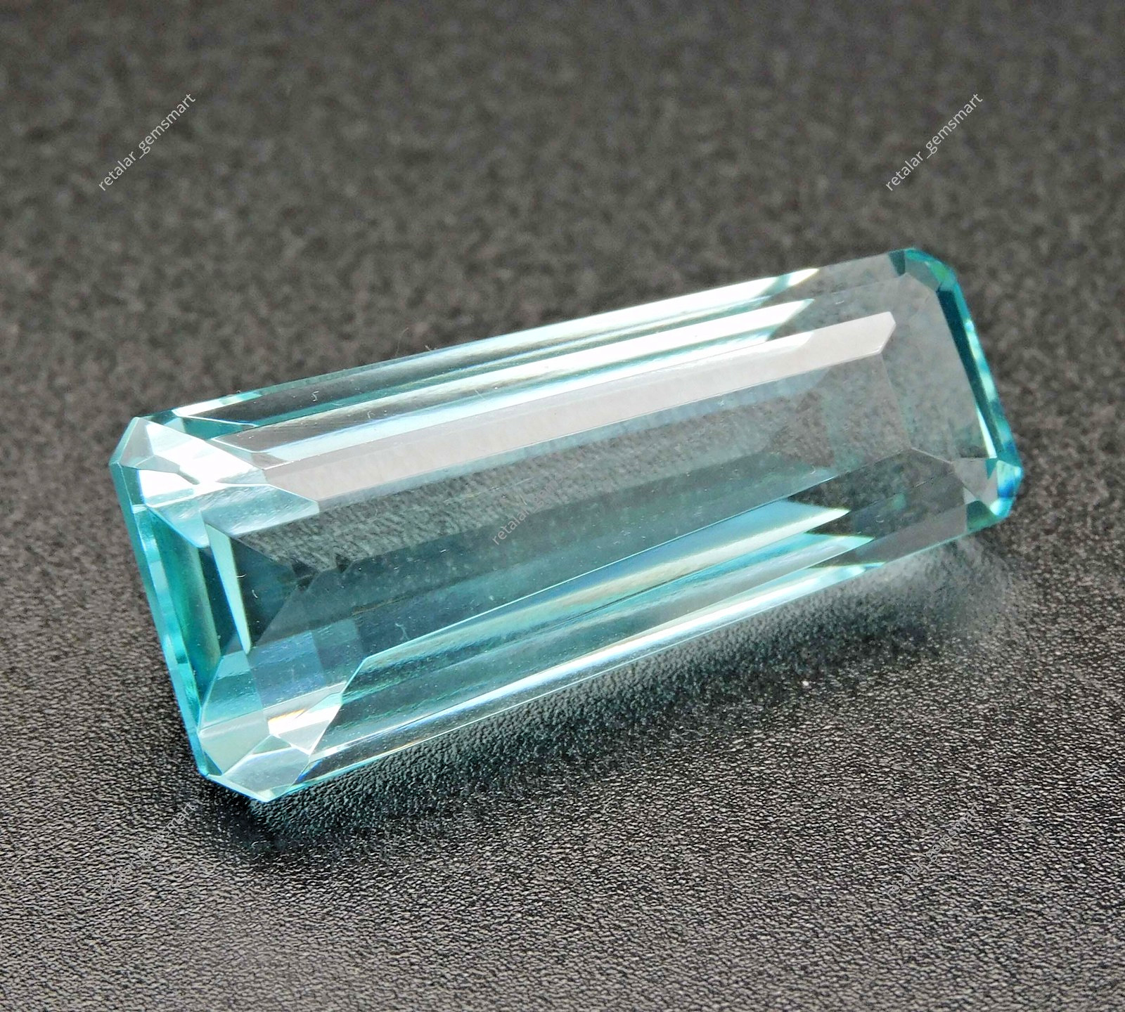 51.85 Ct Premium Natural Blue Aquamarine Fancy Cut Certified Loose Gemstone