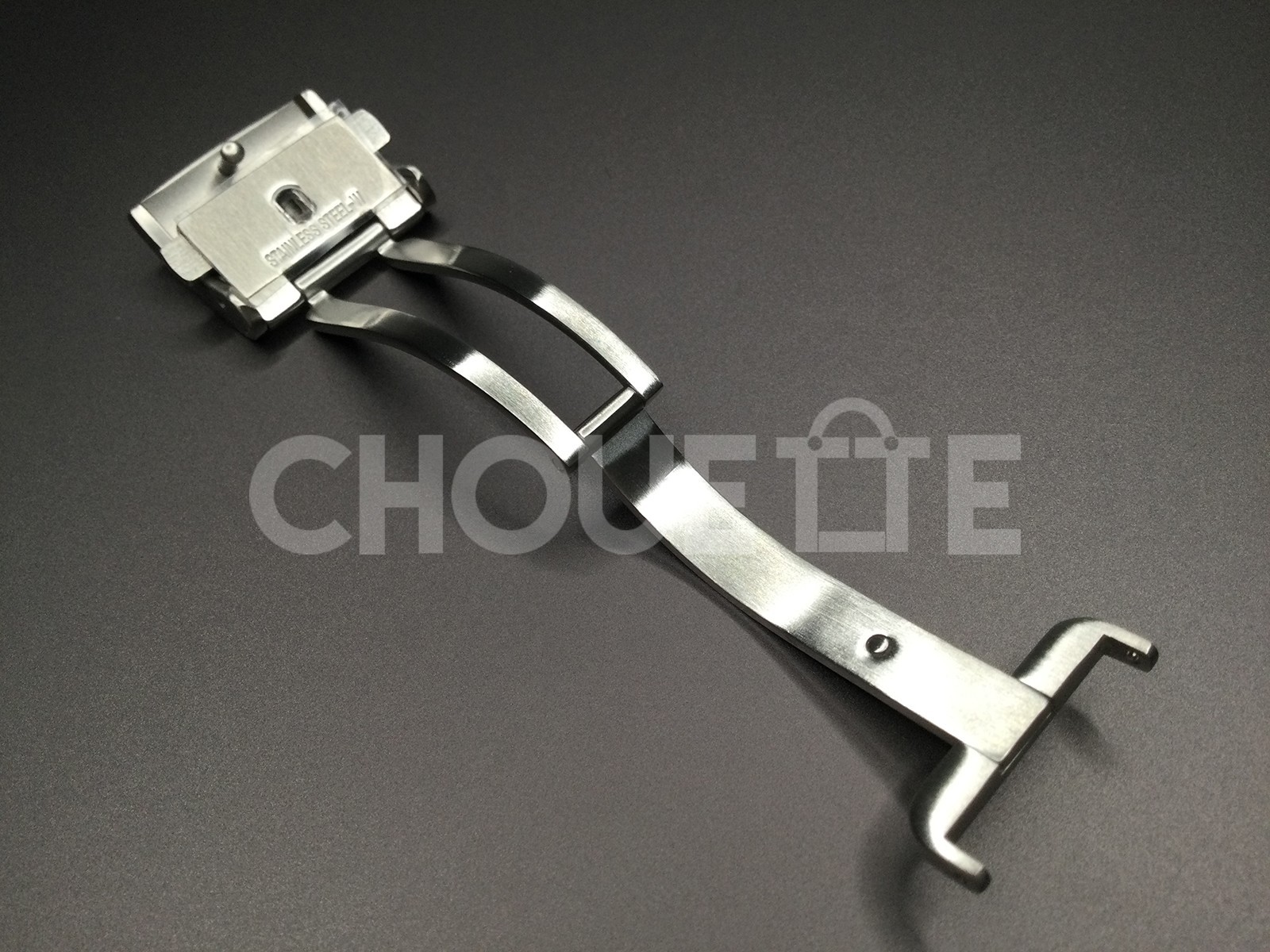 OEM Seiko 18MM Deployment SS Folding Buckle Clasp B23S51SA00W (Brushed Finish)