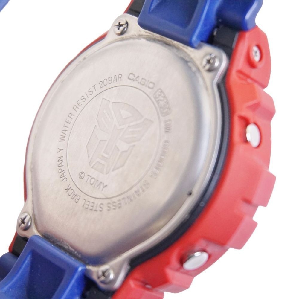 Casio G-Shock x Bandai Transformers Collaboration Master Optimus No Box