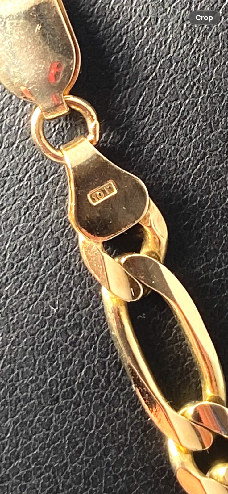 Gold Figaro Chain Solid 10K | 20 inch | 5.60mm | 22.20 Grams