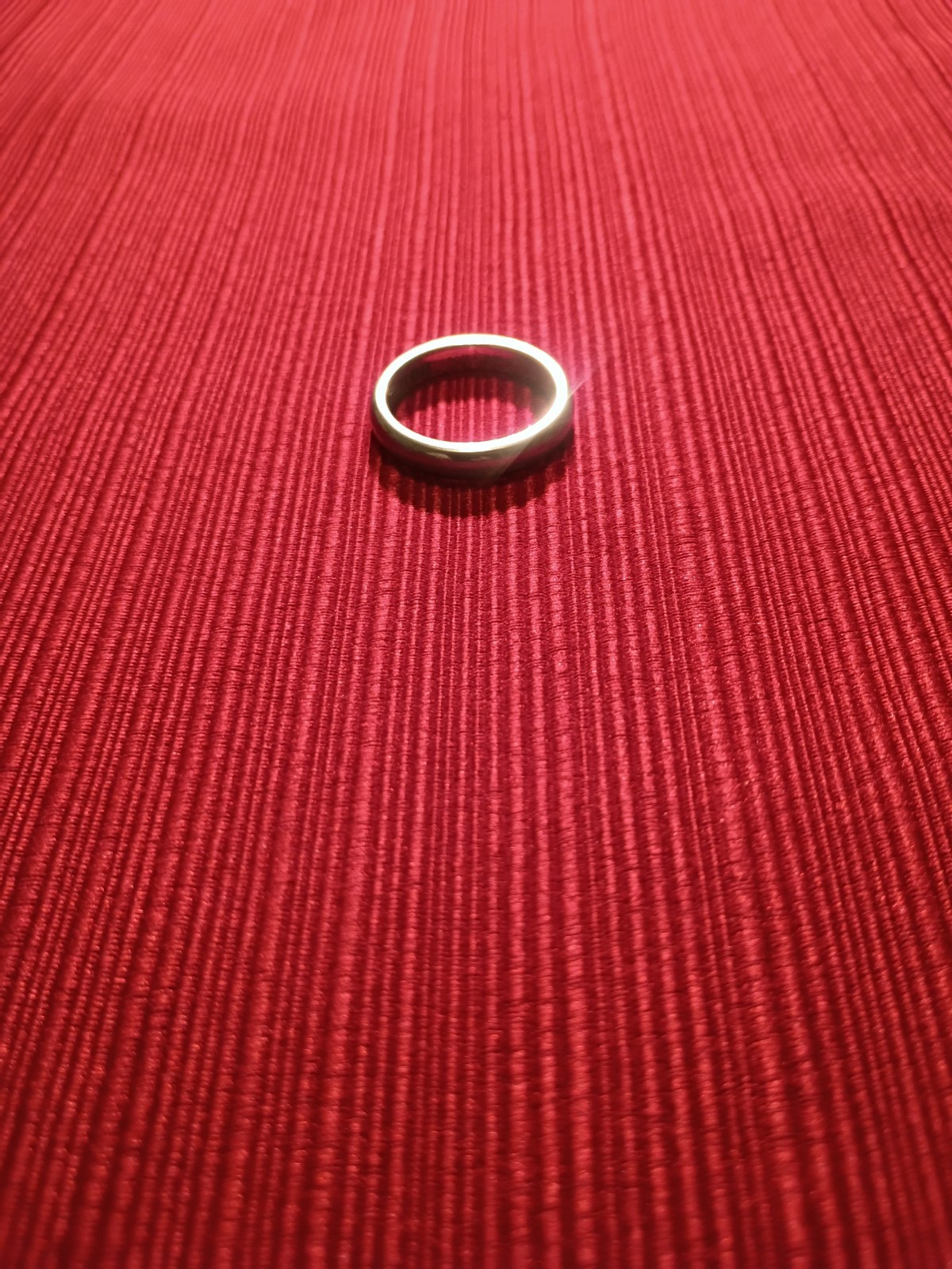Triton Tungsten Comfort Fit Band Ring Size 8.5 6mm Silver Signed