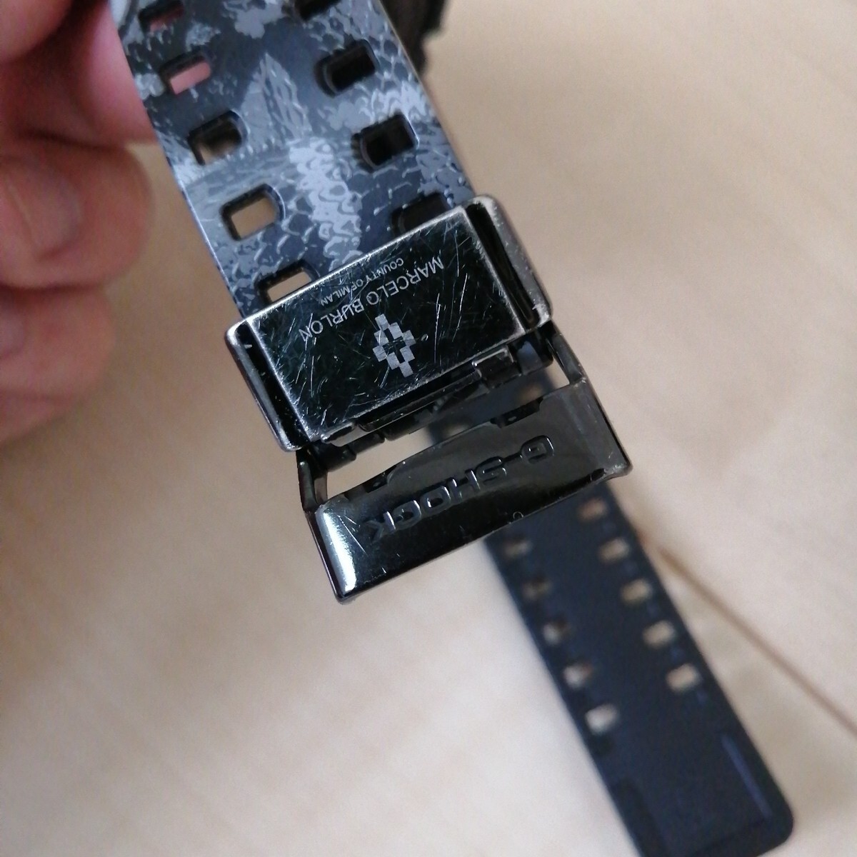 G SHOCK MARCELO BURLON COUNTY OF MILAN Collaboration Model GA 100MRB 1AJR