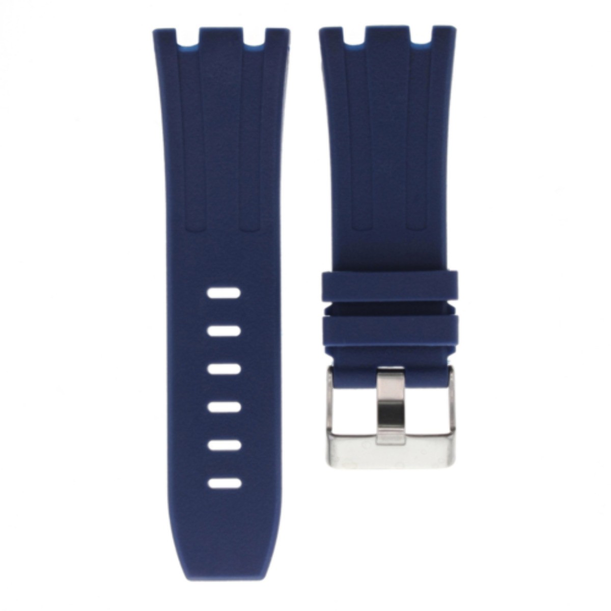 28MM AP RUBBER BAND STRAP FOR 42MM AUDEMARS PIGUET ROYAL OAK OFFSHORE 15703 BLUE