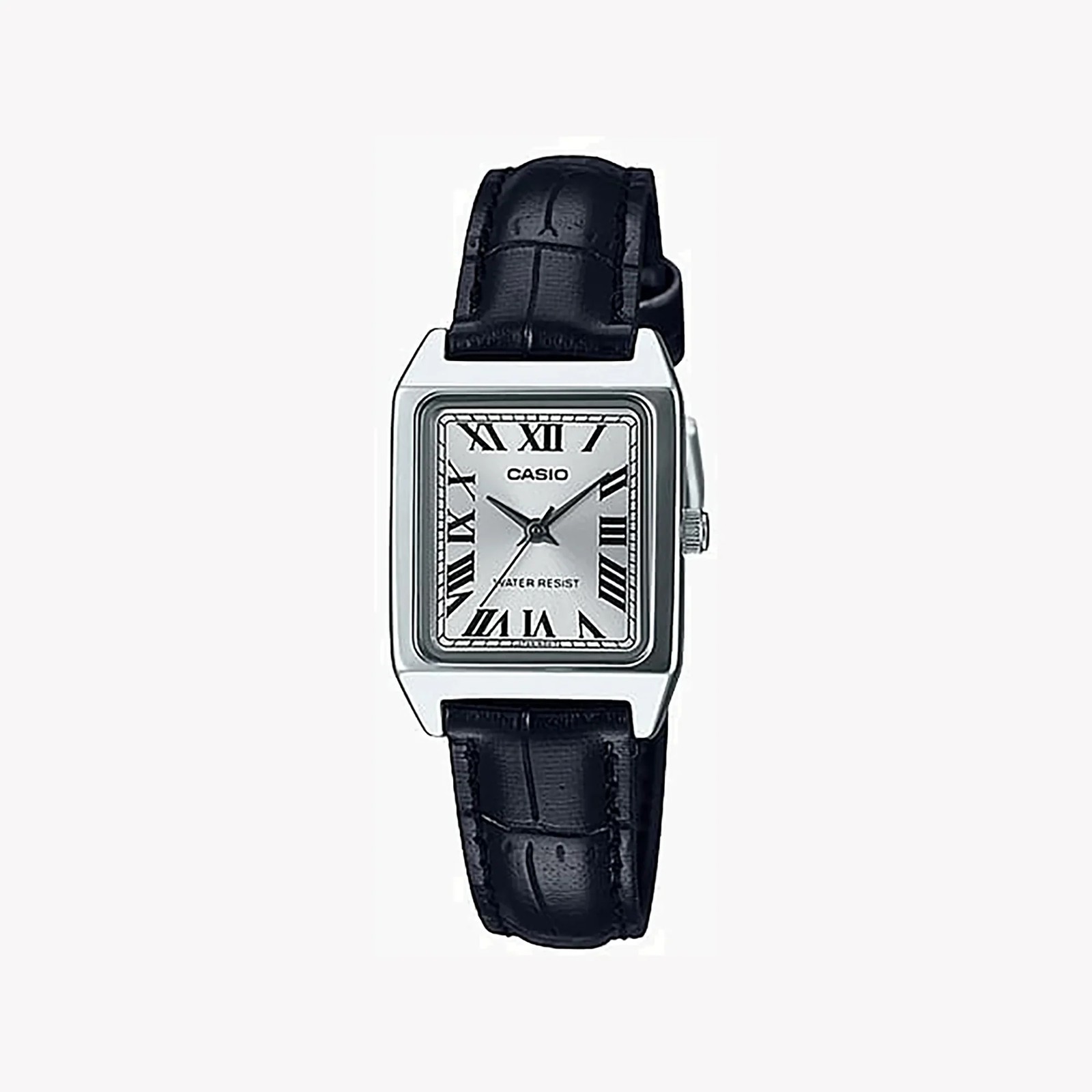 Casio Women’s Black Analog Watch with Silver Dial – LTP-V007L-7B1UDF
