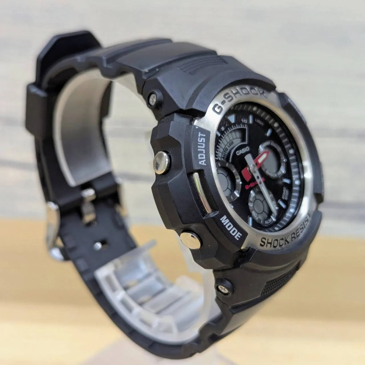 [Wataru] CASIO G-SHOCK Analog Digital Metal Bezel AW-590 [8615MO] F09