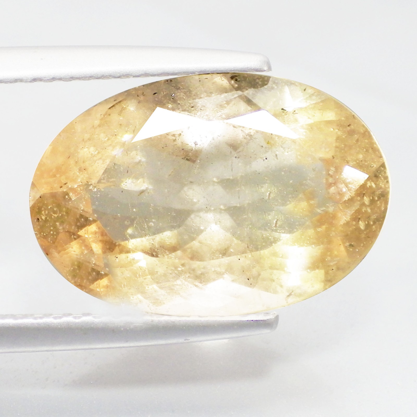 6.45 Cts FANTASTIC FIRE OVAL (16 x 10 mm) NATURAL PEACH PINK MORGANITE GEMSTONES