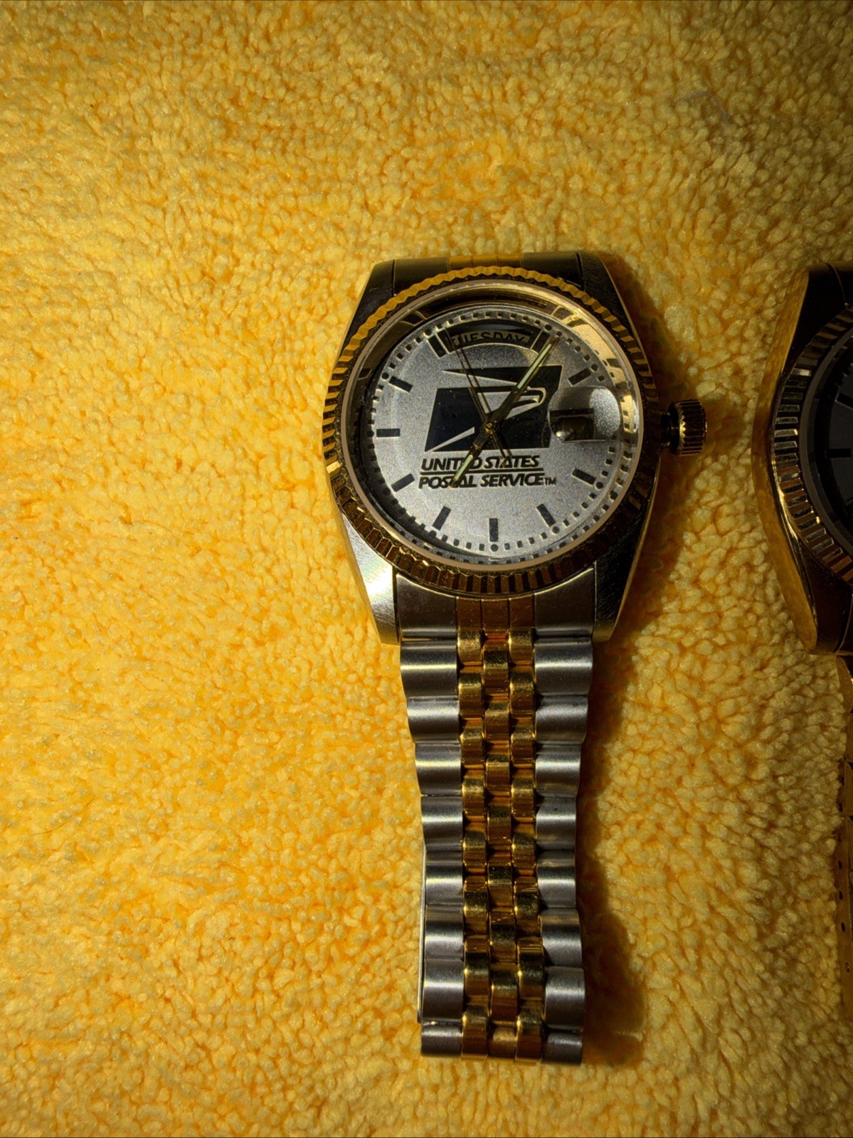 United States Postal Service Watches (2) with Case