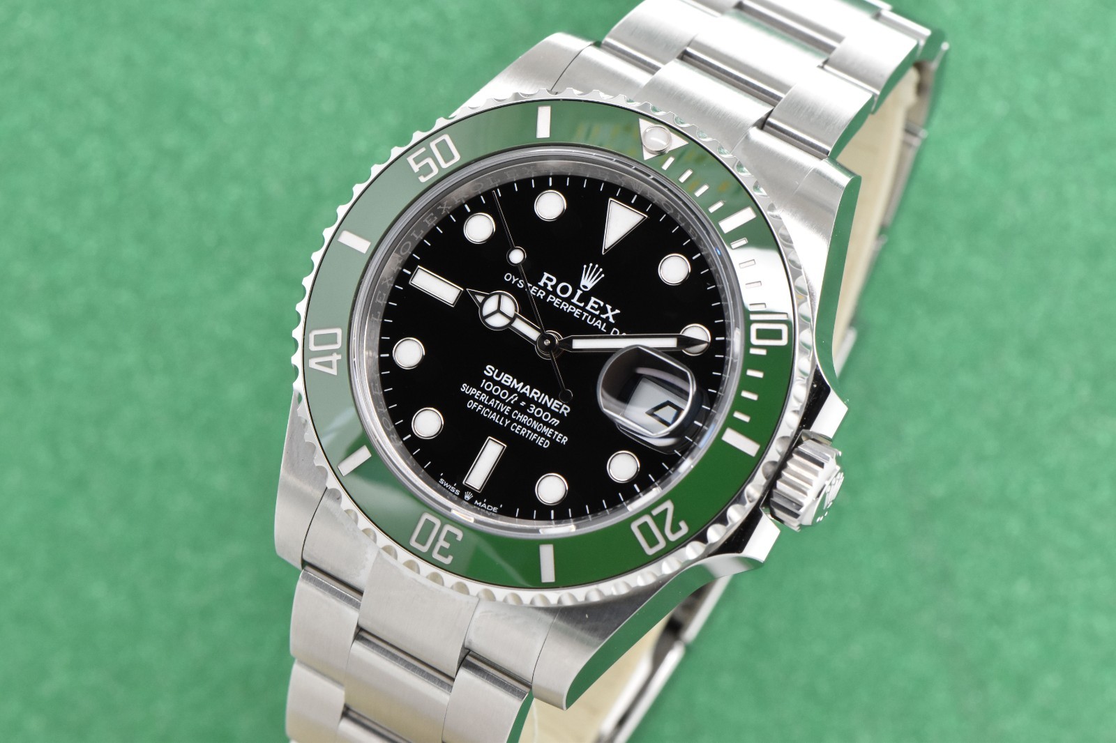 2025 Rolex Submariner Date 41mm Steel “Starbucks” MK2 Green Bezel 126610LV FS