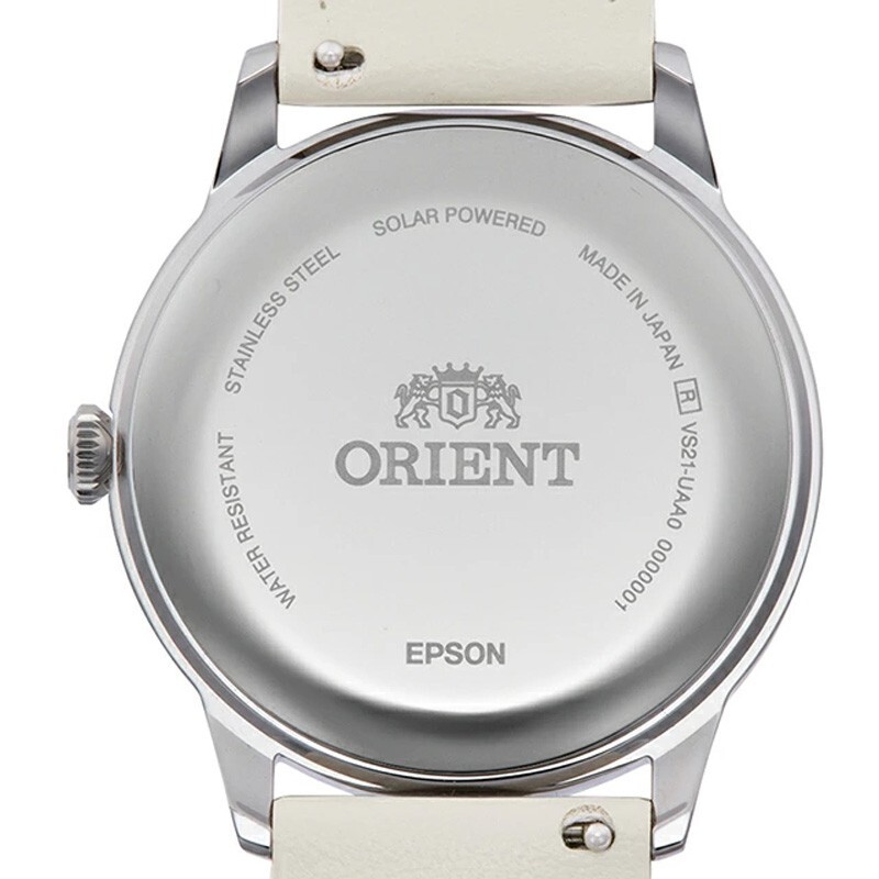 Orient Bambino 38 RN-WK0002E Solar Powered Classic Leather Band Men Watch NEW