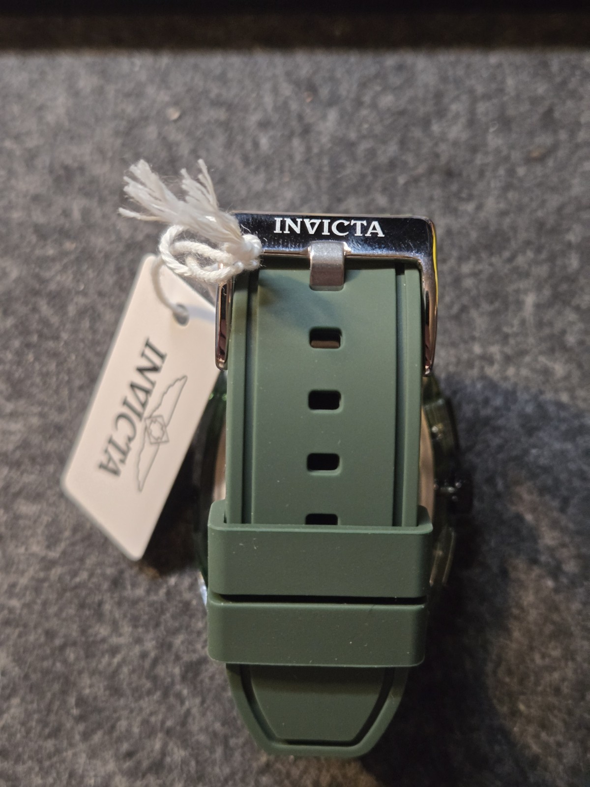 New – Invicta S1 Rally Allogrip Men’s Quartz Watch – 42mm Green Tone – 70144