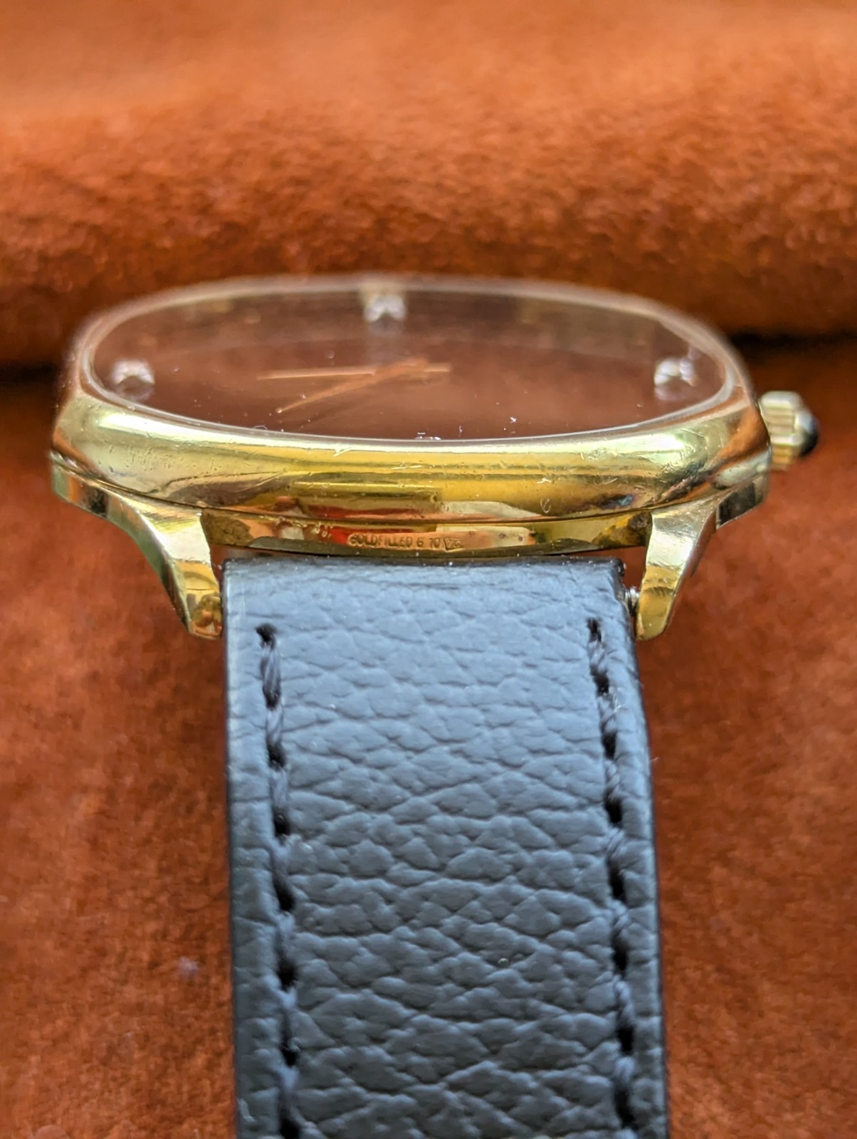 Mid 1980s Raymond Weil 7013 gold filled manual watch, ETA 7001 movement in GWO