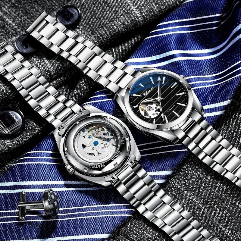 Men’s Automatic Mechanical Watch Classic Wristwatch business Self-winding Gift