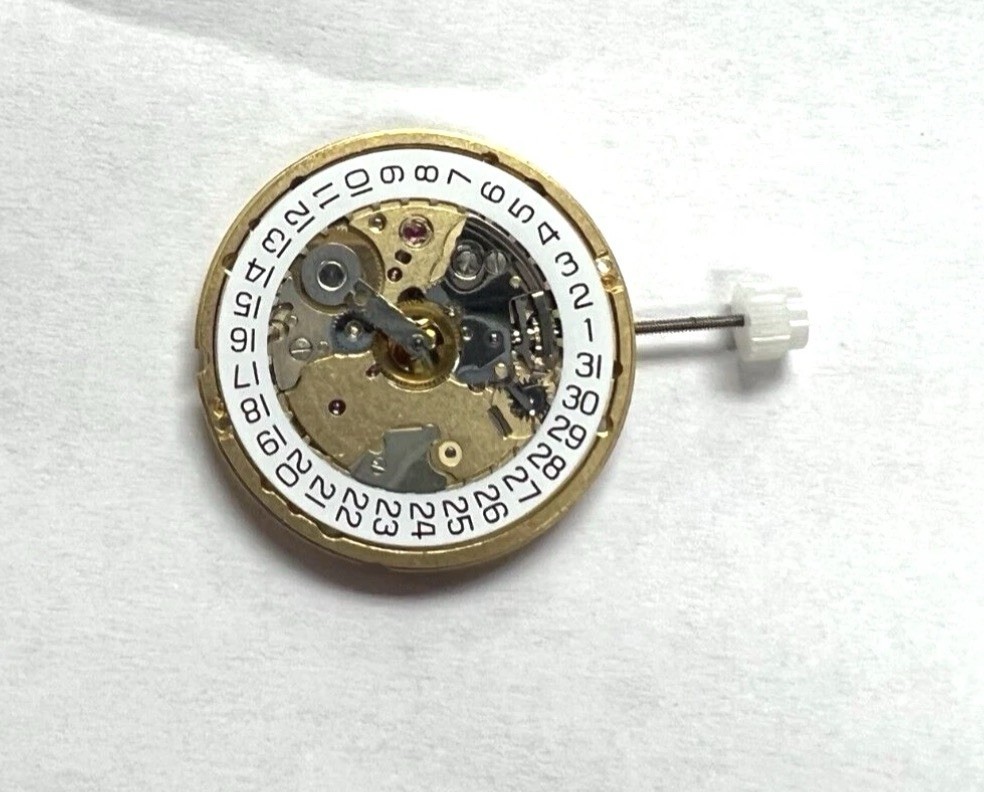 ORIGINAL NEW ETA 2892-A2 AUTOMATIC MOVEMENT PENA SURRISI SWISS 21 JEWELS DATE 3′
