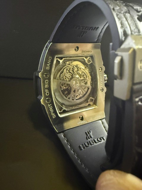 Hublot Spirit of Big Bang 42mm Titanium Skeleton Chronograph 641.NX.0173.LR