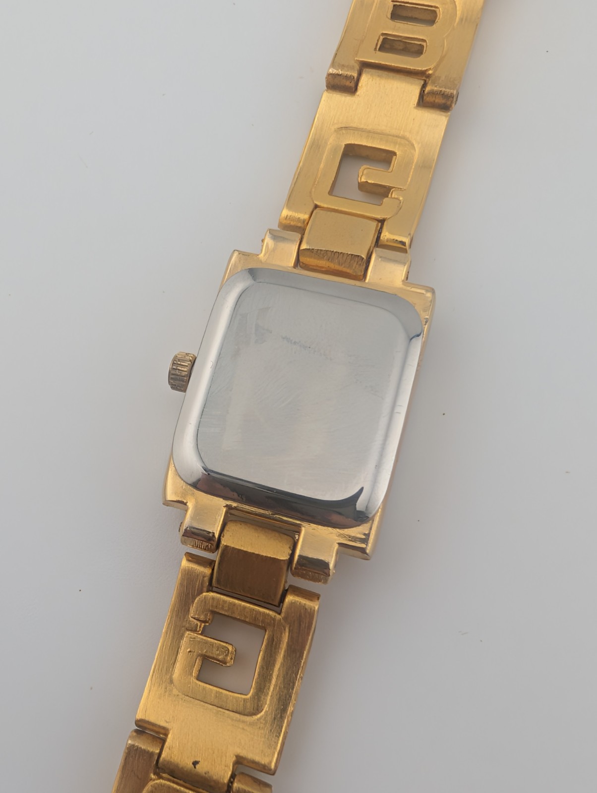 VTG Giorgio Beverly Hills Watch Women 19mm Case 7.5″ Band- New Battery
