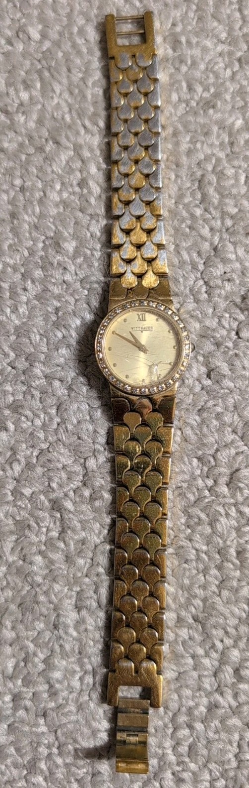 Wittnauer HT8052 Womens Two-Tone Bracelet Wrist Watch 26