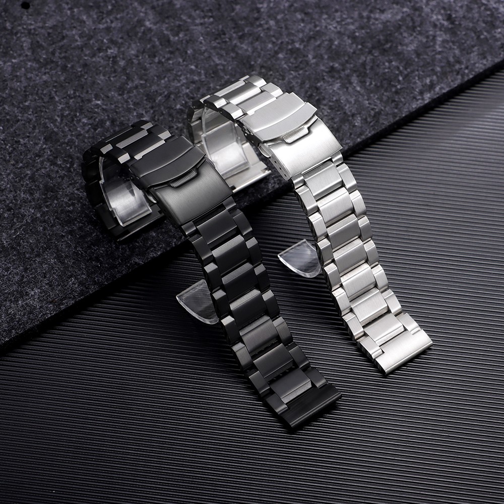316L Oyster Solid Stainless Steel Watch Band Strap 18/19/20/21/22/23/24/25mm