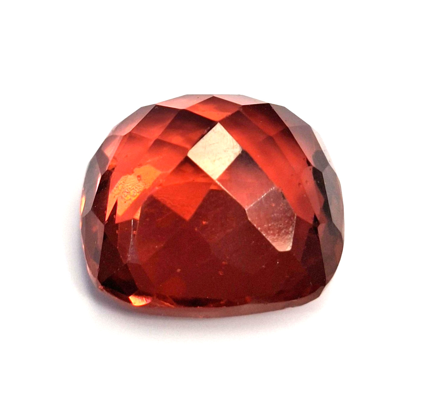 Spessartite Garnet Natural Cushion Cut 33-35 Ct Certified Loose Gemstone TQ005