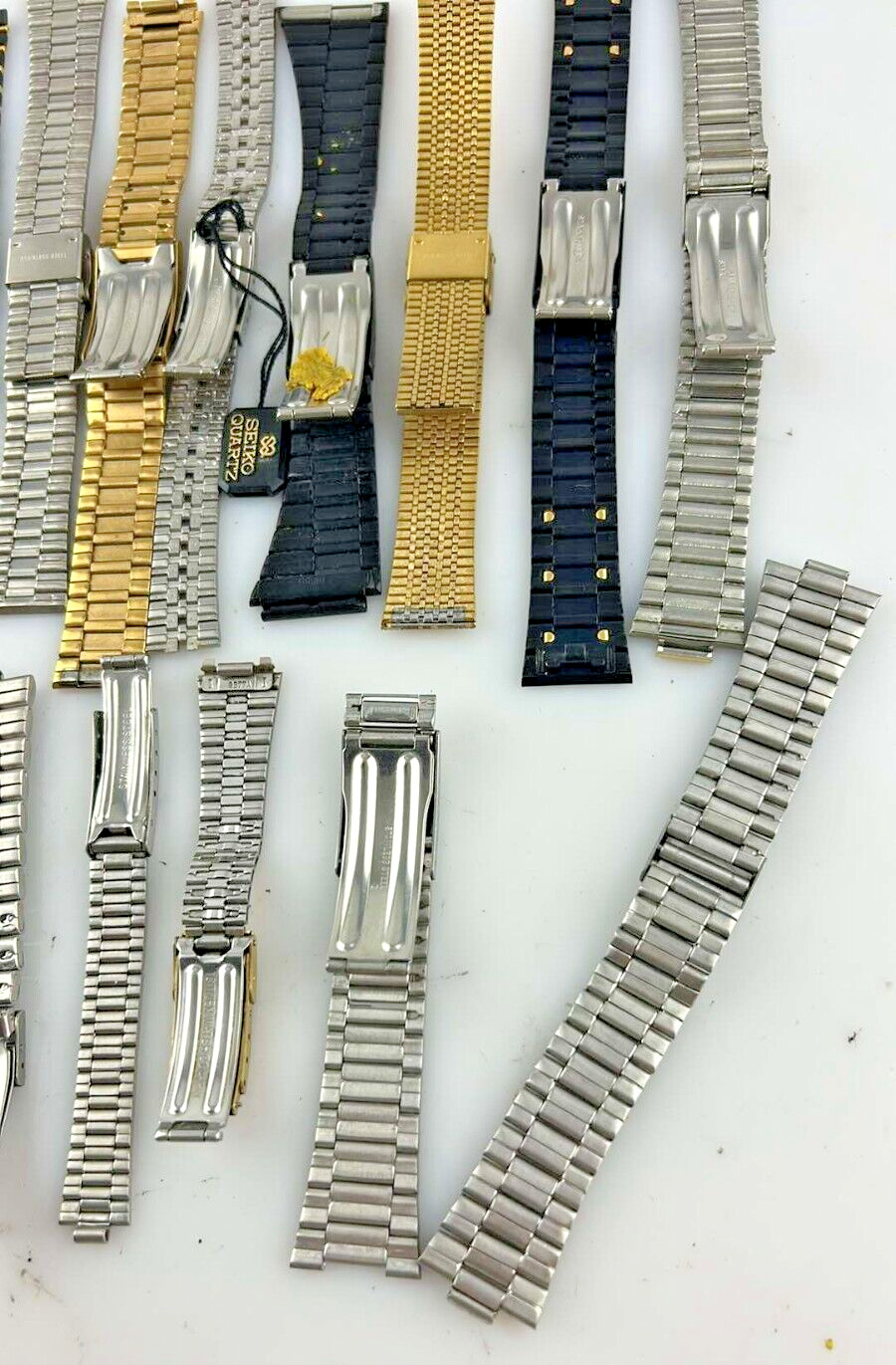 Stock 17 Seiko Citizen Watch Deployant Closures Various Sizes Used