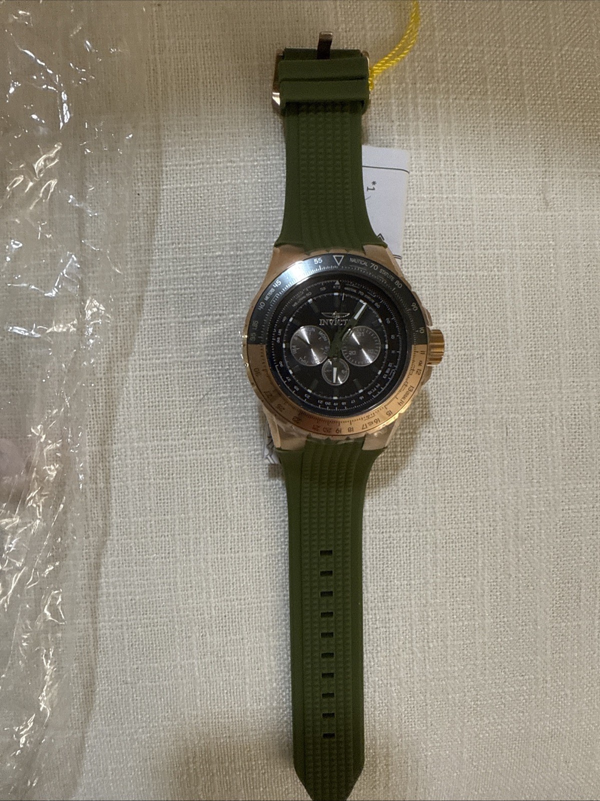 Sporty Invicta Aviator Skyshock Quartz Watch 39311. 50MM. Brand New.