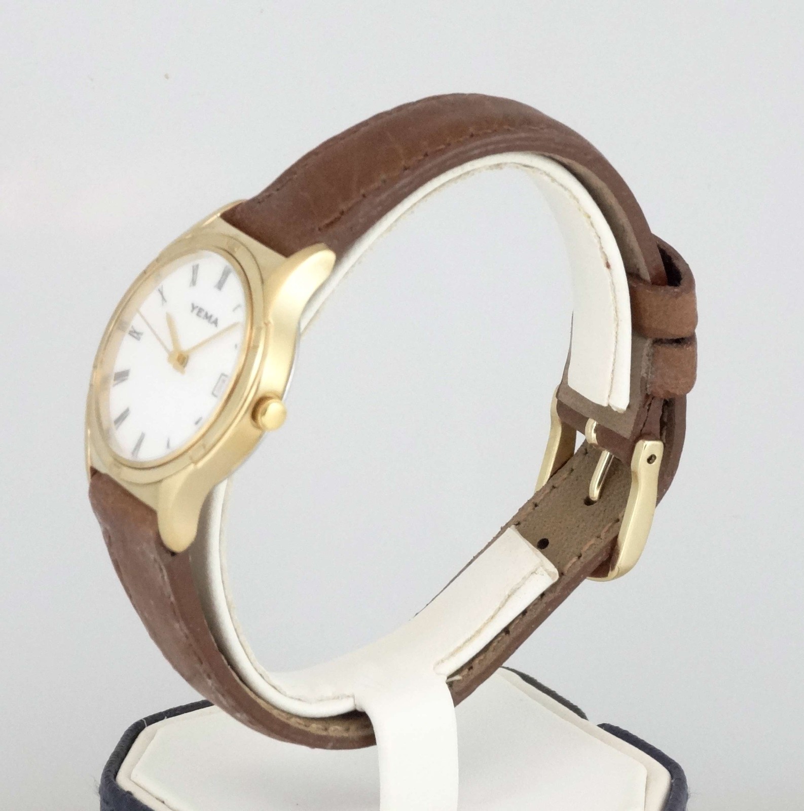 YEMA BY SEIKO YM 958 QUARTZ CALENDAR WATCH NEW VINTAGE STOCK *RARE*