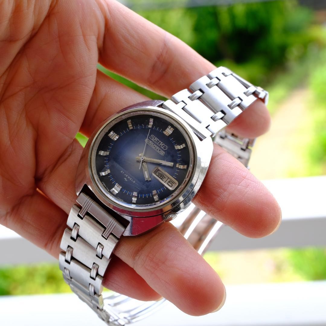 Working SEIKO 5 ACTUS Automatic Watch 21 Stone