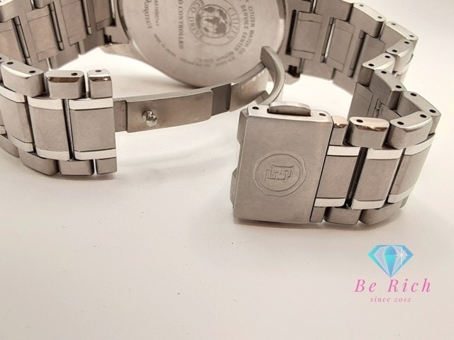 Excellent Condition CITIZEN Exceed Eco Drive Date AT9110 58E H820 T023916 Black