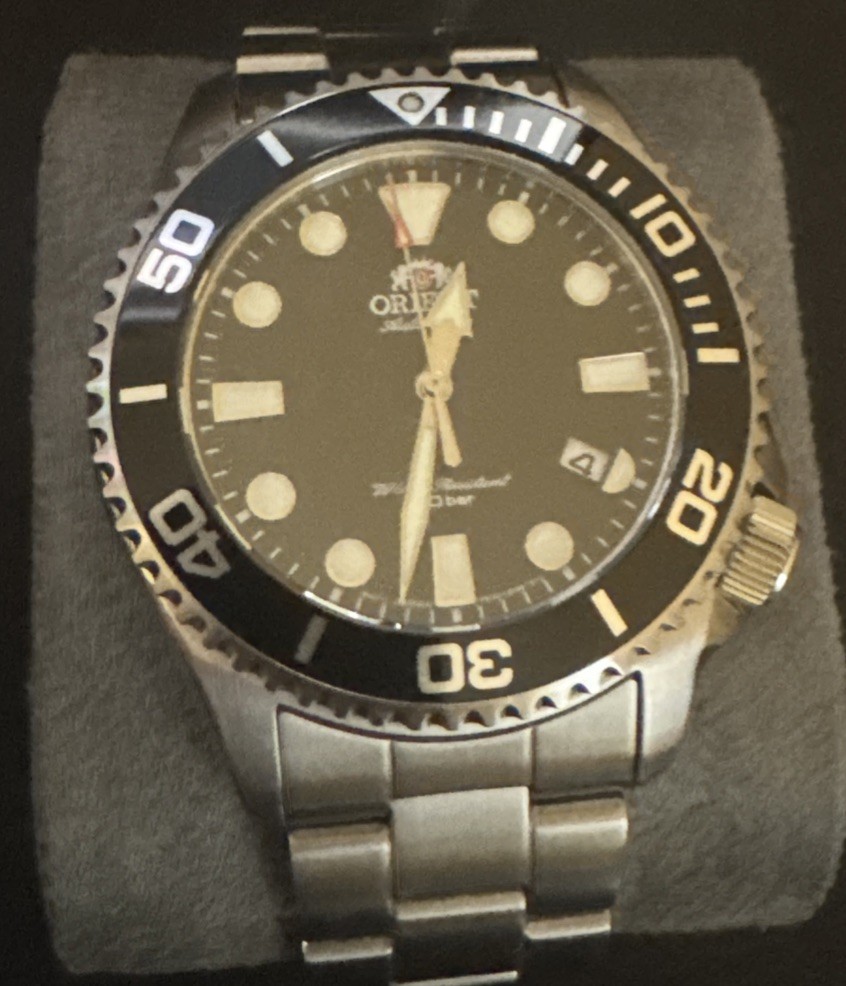 Orient Triton Men’s Black Watch – RA-AC0K01B10B