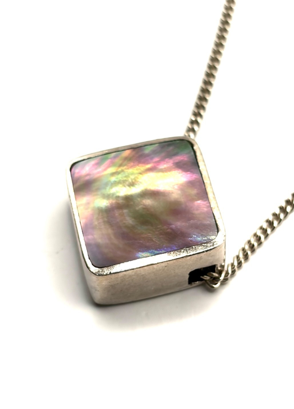 Rare Vintage 2002 DSW David Scott Walker Sterling Silver Shell Pendant
