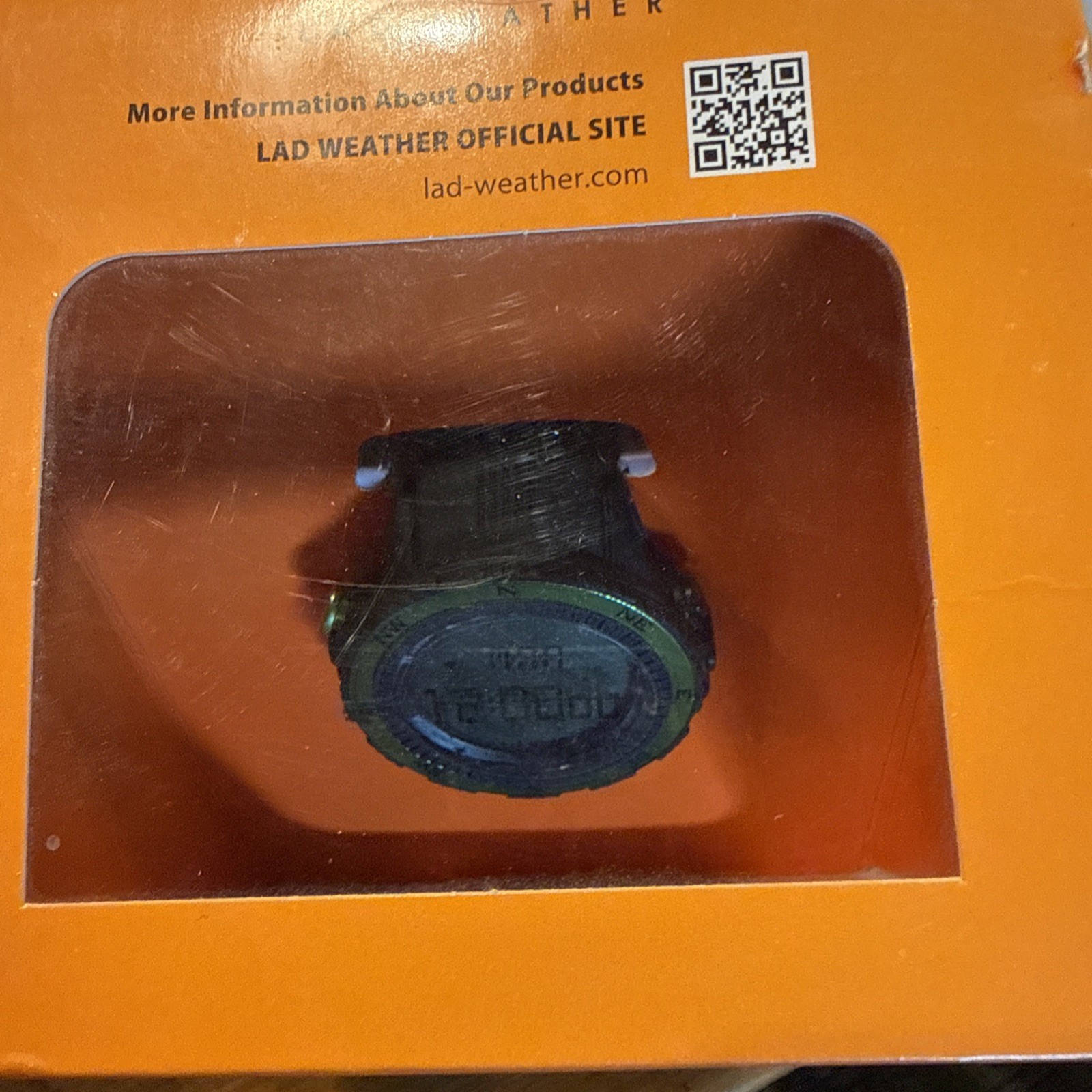 LAD WEATHER Outdoor Watch German Sensor Altimeter Barometer Forecast SEALED
