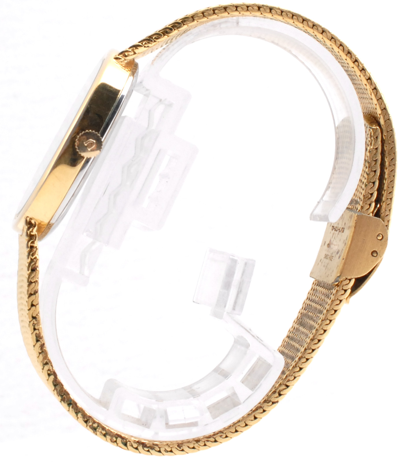Rare UNIVERSAL GENEVE square Manual 1-42 VINTAGE gold electroplated G 10