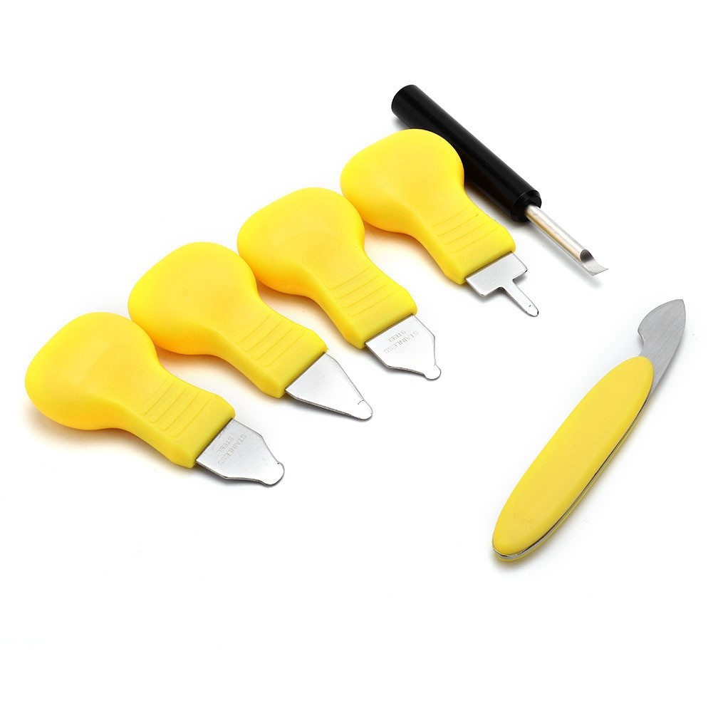 7pcs Watch Back Case Opener Watch Cover Pry Knife Remover Watchmaker Repair Tool