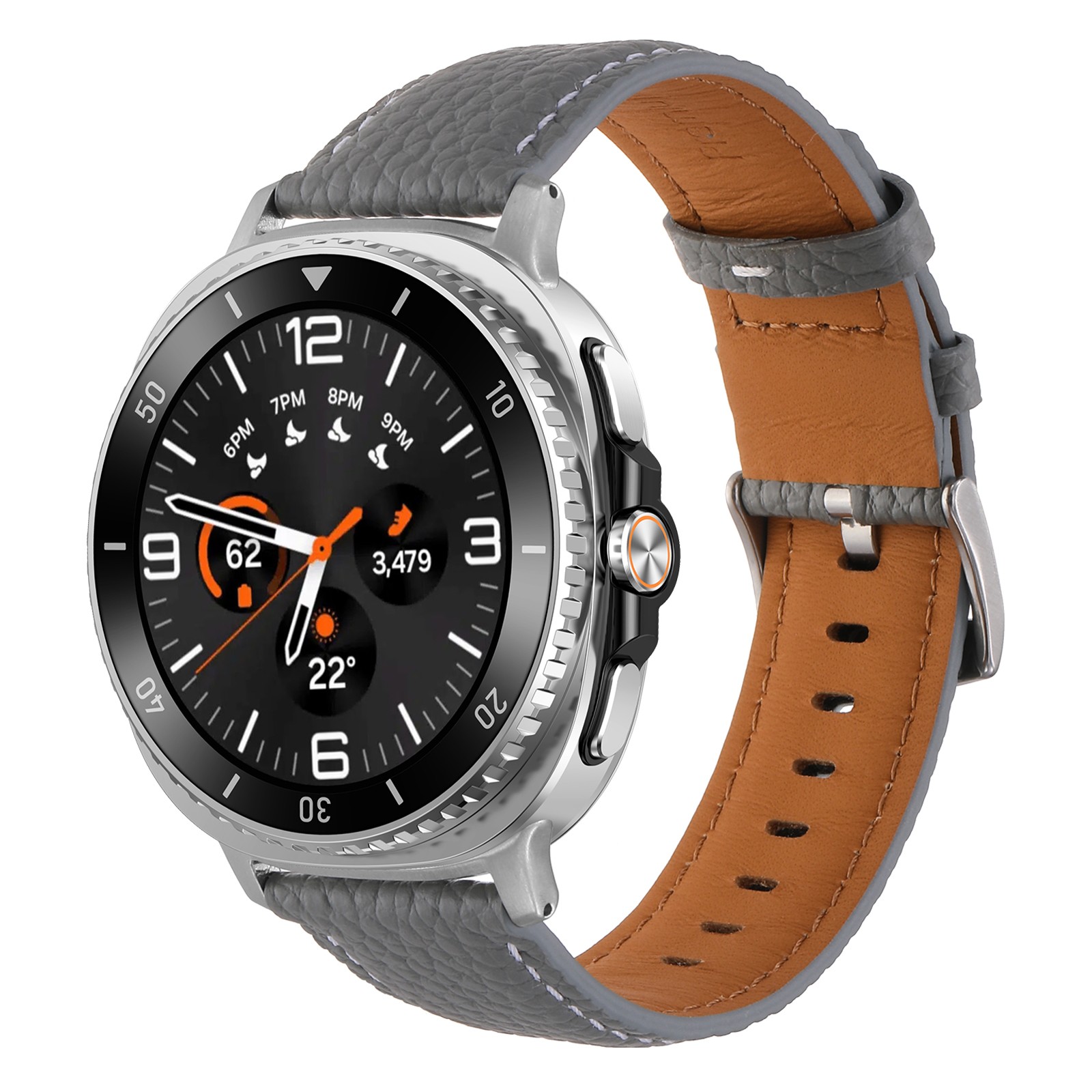 Upgraded Leather Watch Band for Samsung Galaxy Watch 8/8 Classic 40 44 46mm 2025