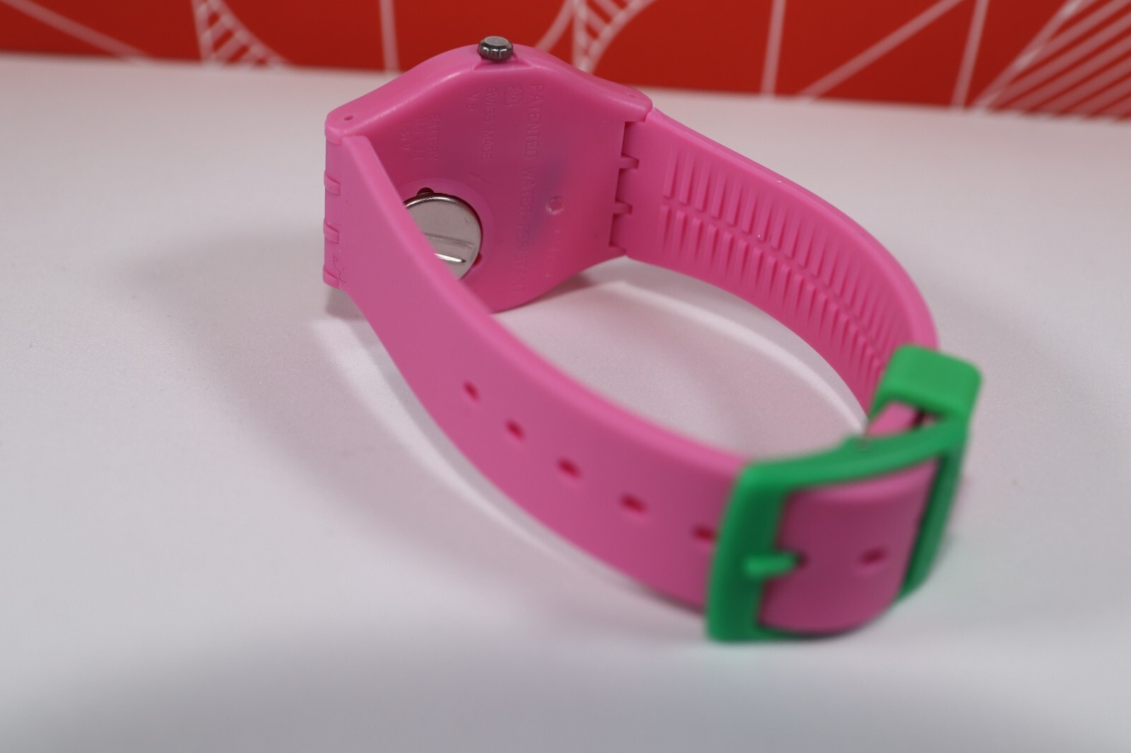NEW Limited Swatch Originals Flowerfull Get Lucky Pink Women Watch 34mm GP147