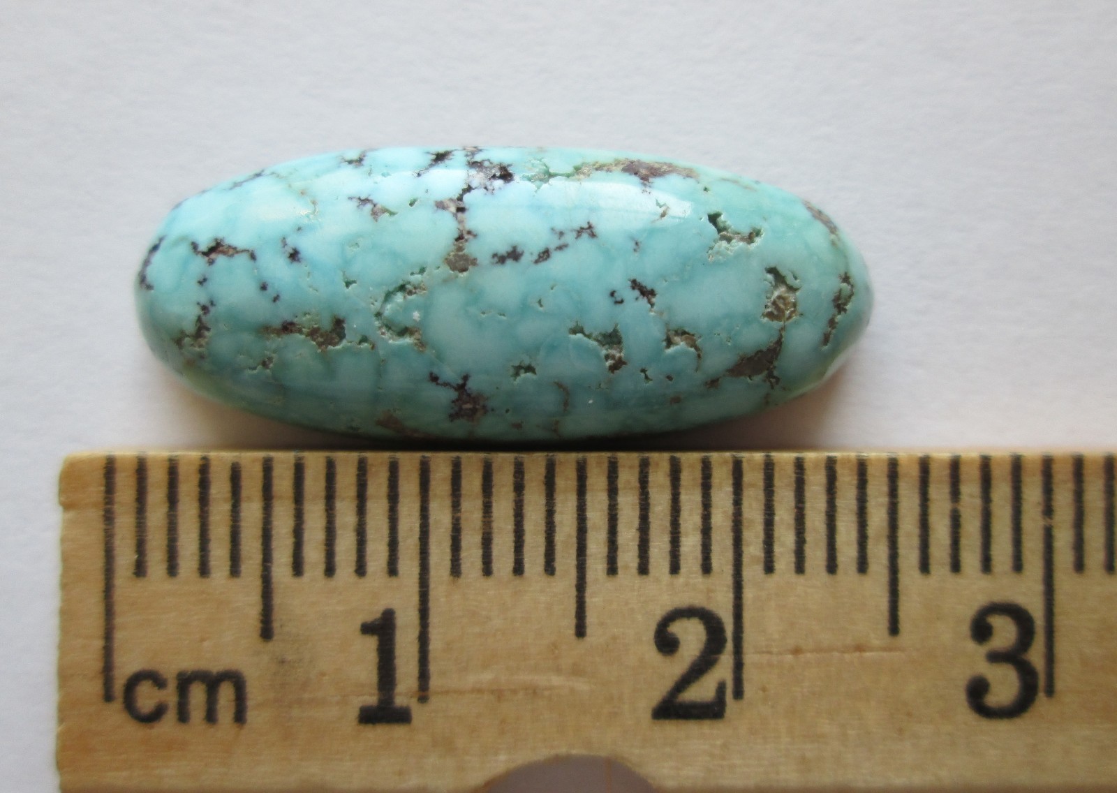 11.40 ct. Natural High Grade Kingman Red Web Turquoise Cabochon Gemstone, EH 046