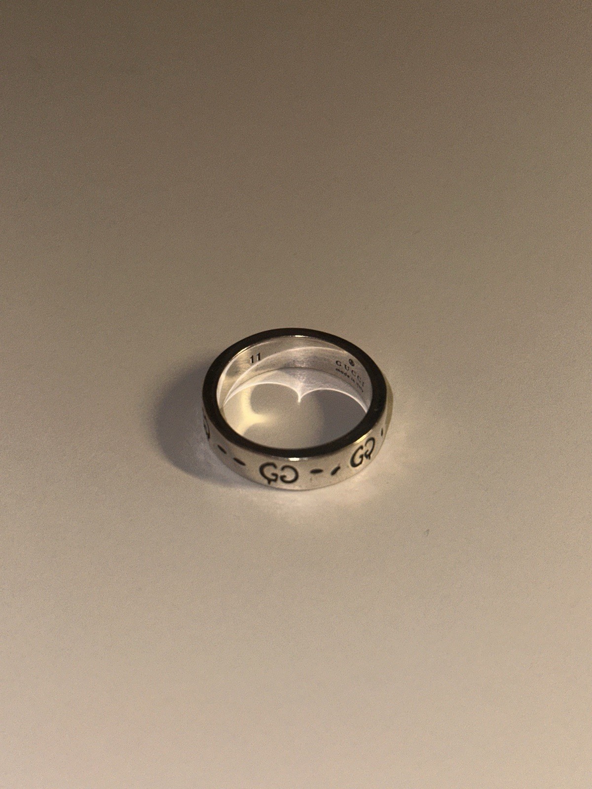 Gucci ring size 11, 925 silver