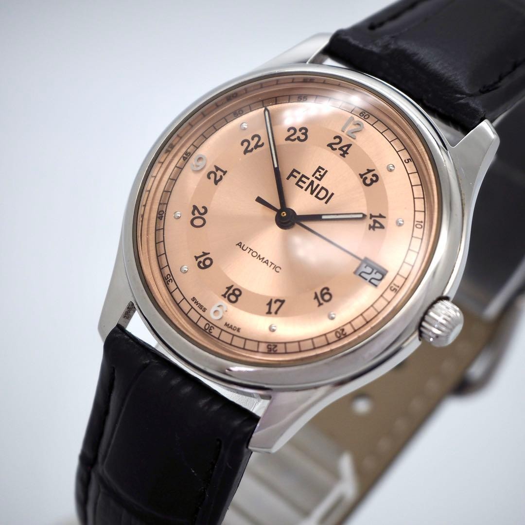 231 Operation FENDI Watch Automatic 200 Orange Men AT