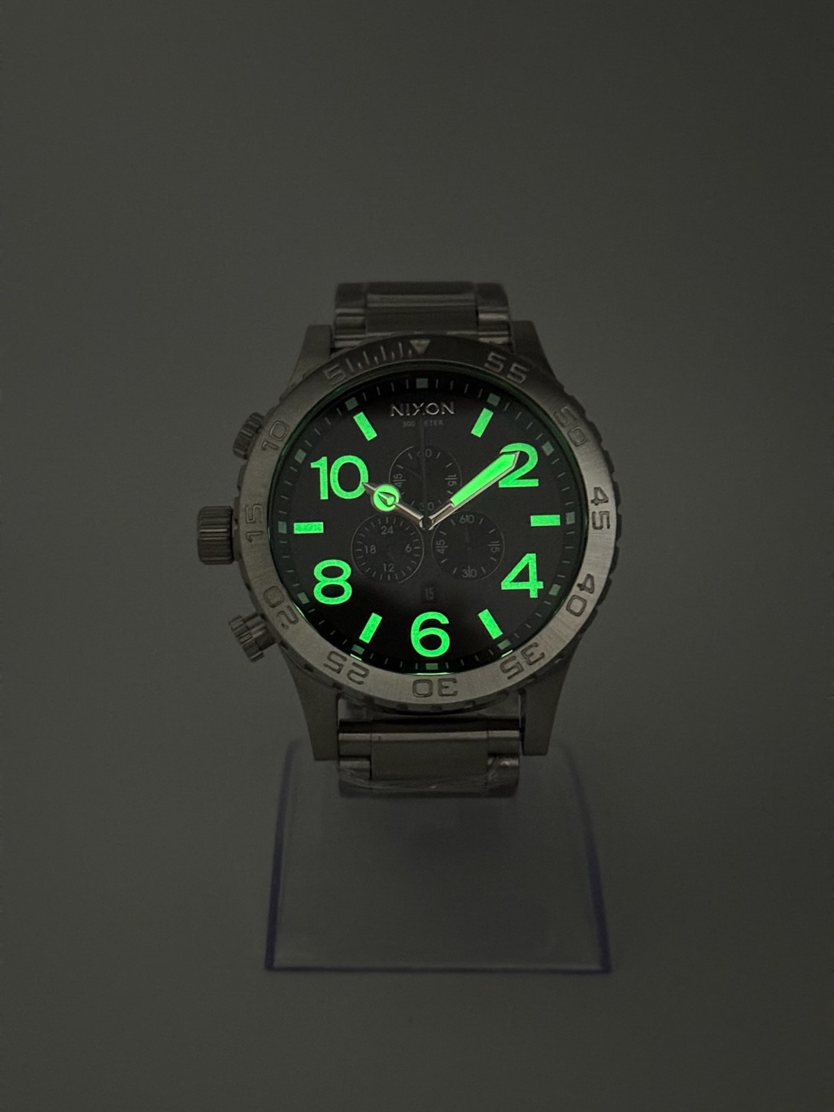 NIXON 51-30 Chrono – Silver Chronograph Men’s Watch A083-000