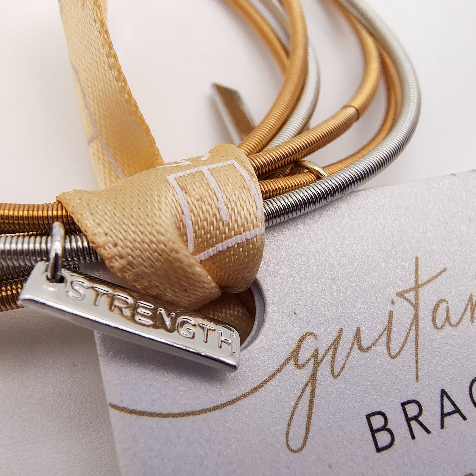 NEW Alexa’s Angels Guitar String Bracelet Set of 7 Stackable Inspiration