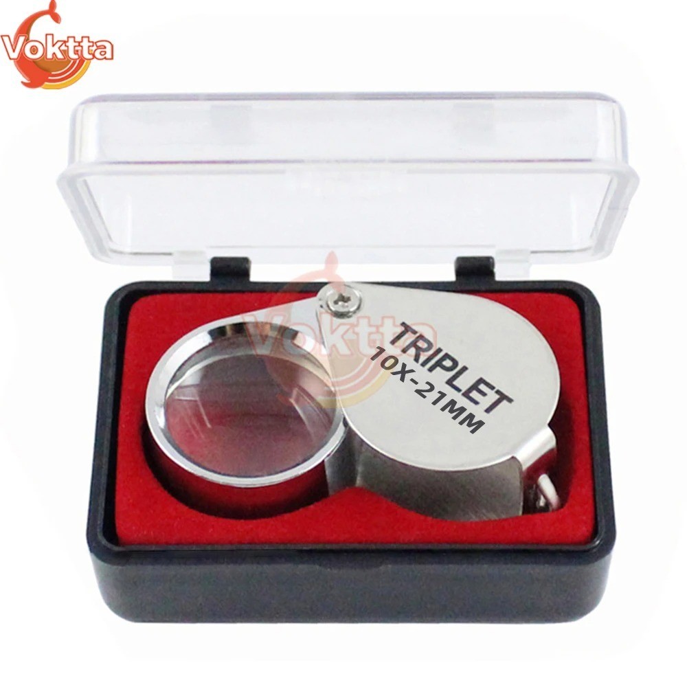 30X Jewelers Loupe Magnifier Jewelry Coin Loop Magnifying Glass Eye Pocket